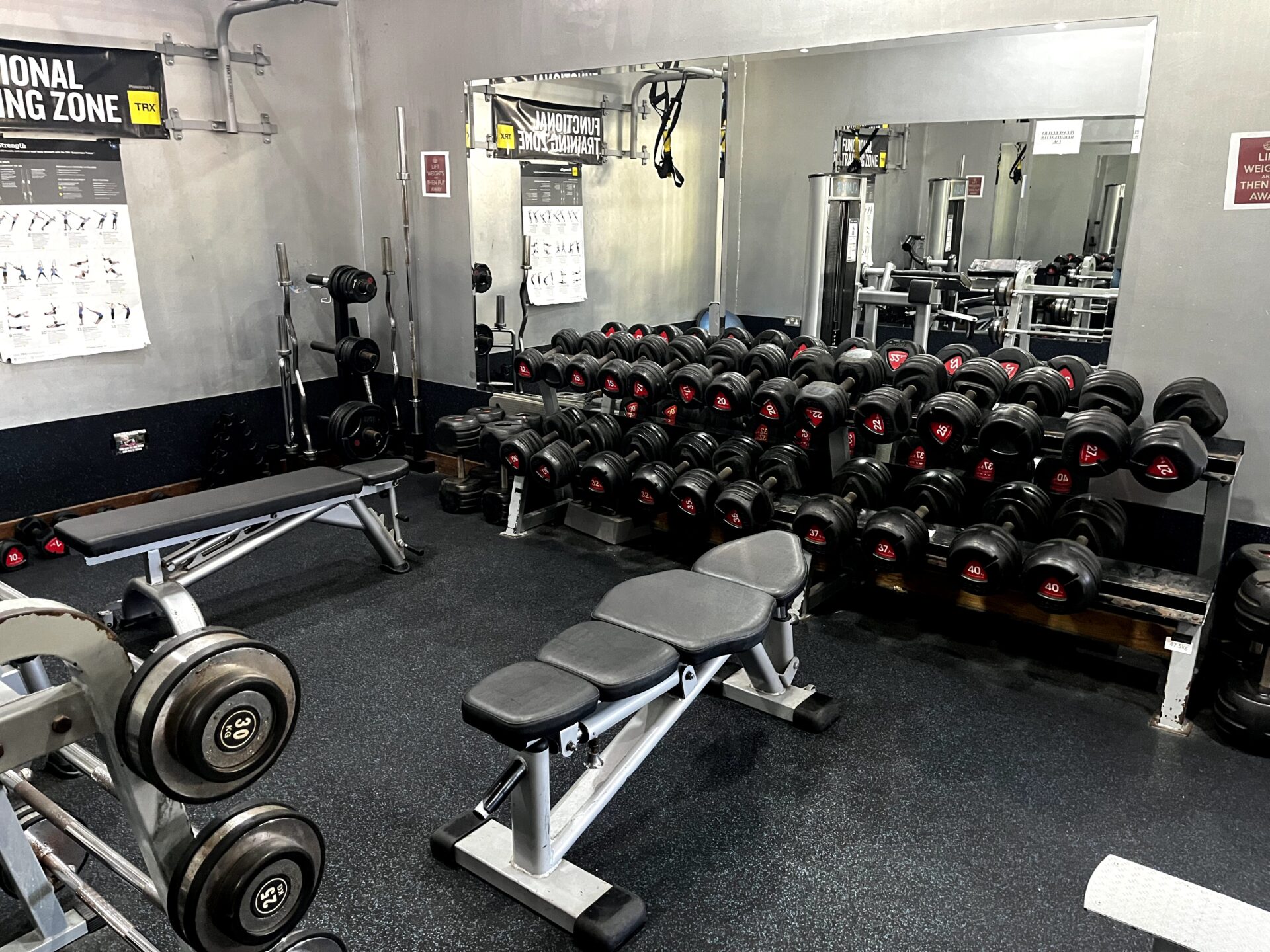 Strength training equipment at Atlantis Gym Essex
