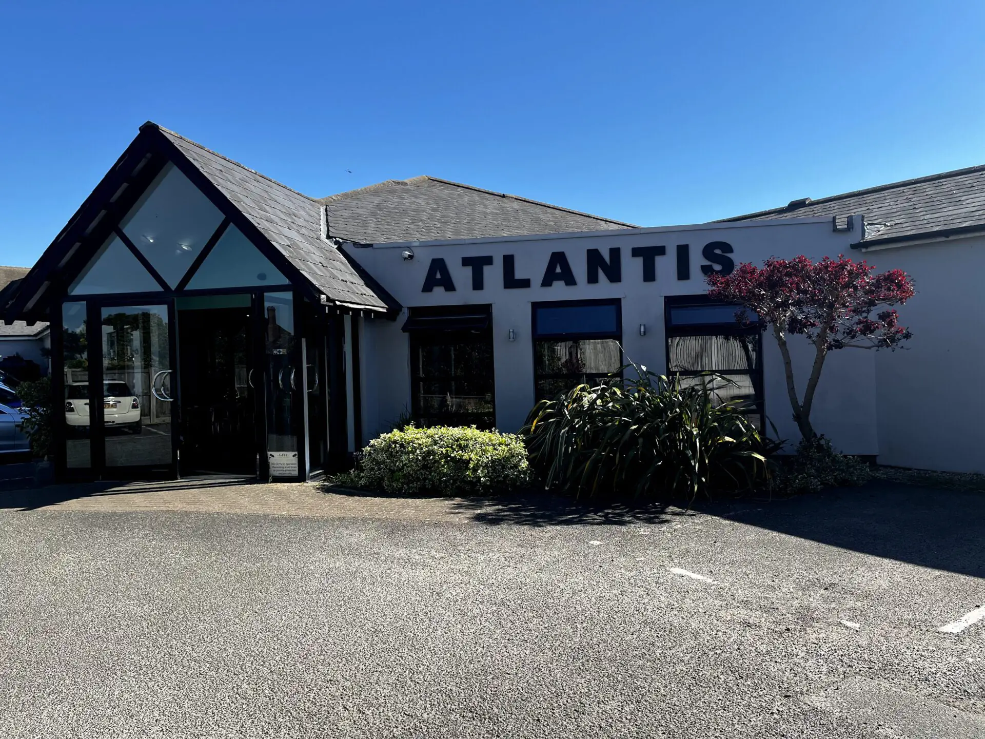 Outside of Atlantis Gym, health and beauty spa in Tiptree, Essex